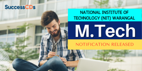 NIT Warangal M.Tech. (Self-Finance) Admission 2024