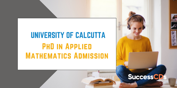 University of Calcutta PhD in Applied Mathematics Admission