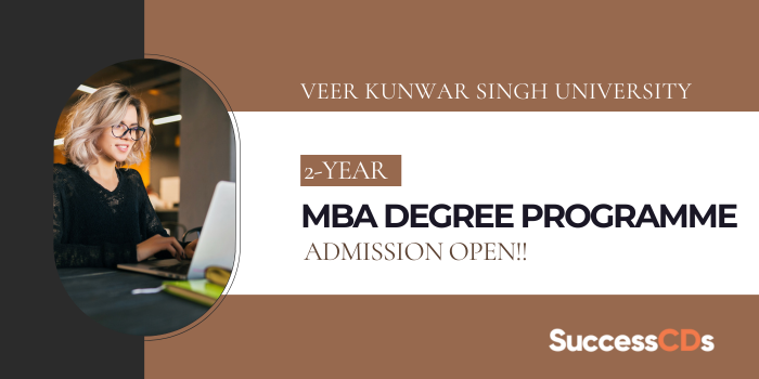 Veer Kunwar Singh University MBA Admission