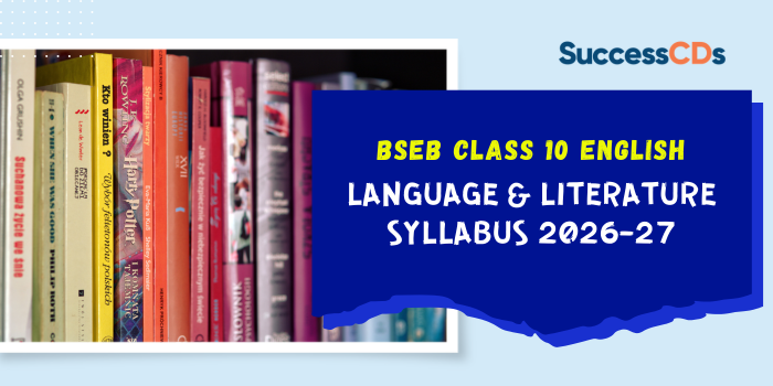 BSEB Class 10 English Syllabus 2026-27