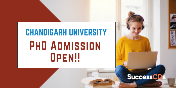 Chandigarh University PhD Admission 2024 Dates, Eligibility, Application Form