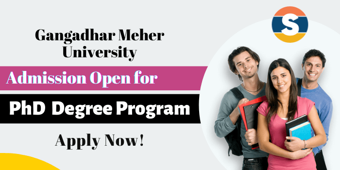 Gangadhar Meher University PhD Admission 2024 Application Form, Dates
