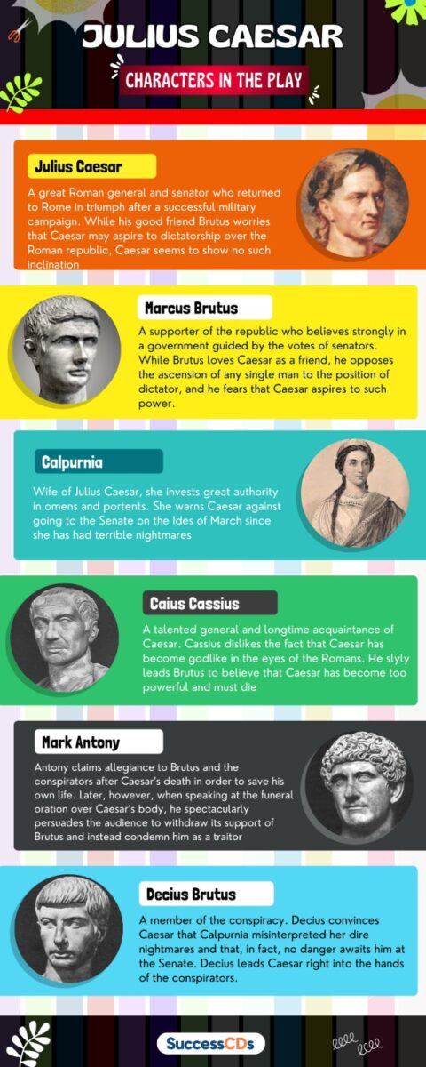 Julius Caesar Summary Class 10, Notes, Explanation, Difficult Words