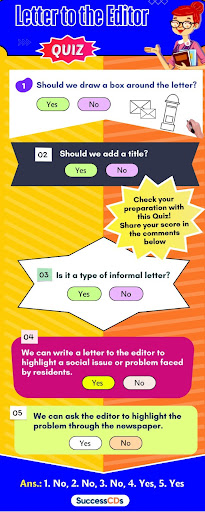 Letter to the Editor Quiz