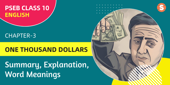 One Thousand Dollars Summary