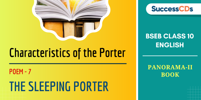 Character Sketch of the Porter | The Sleeping Porter