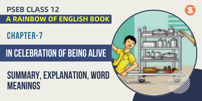 In celebration of being Alive Summary