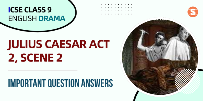 Julius Caesar Act 2, Scene 2- ImpQns