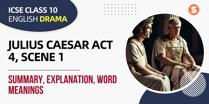 Julius Caesar Act-4-Scene-1 Summary