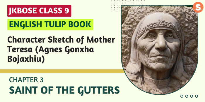 Character Sketch of Mother Teresa (Agnes Gonxha Bojaxhiu) | Saint of the Gutters