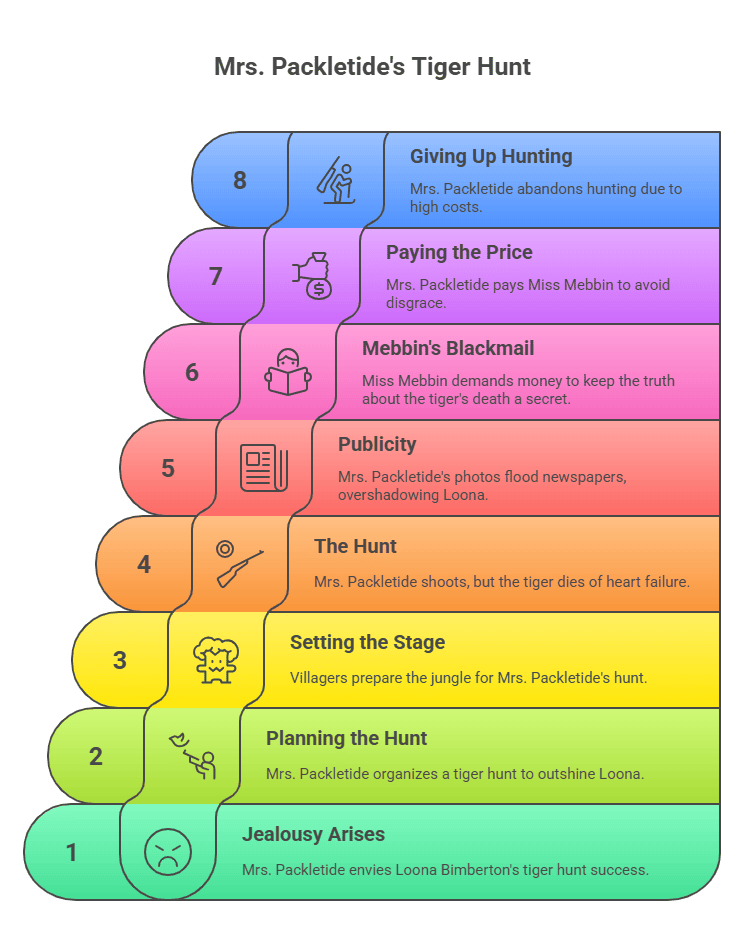 Mrs. Packletide’s Tiger - Summary