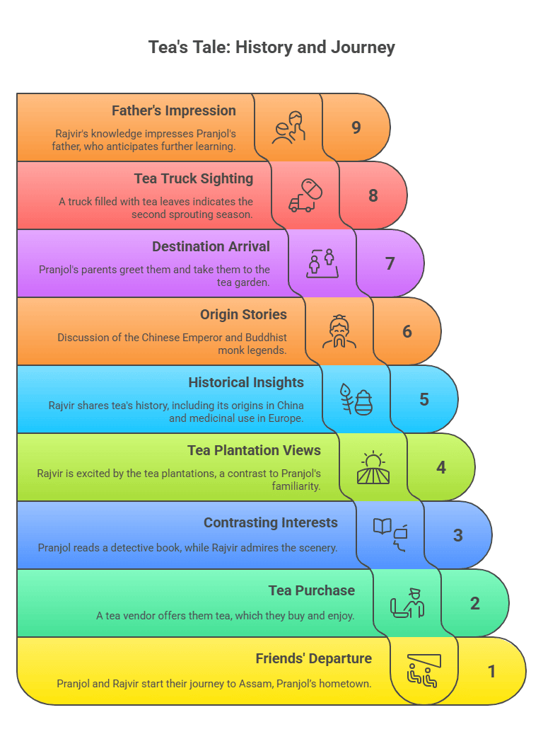 Summary of Glimpses of India Part 3 Tea From Assam