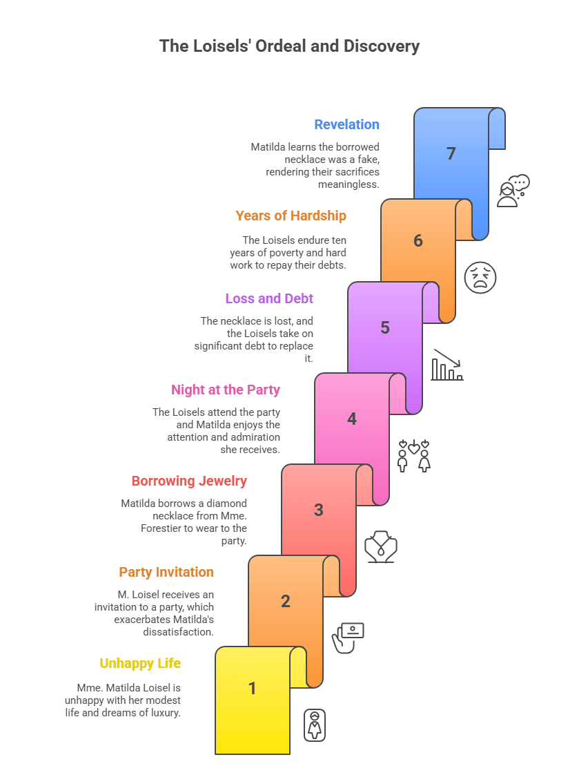 Summary of The Necklace