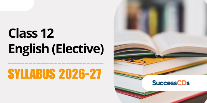 CBSE Class 12 English (Elective) Syllabus 2026-27