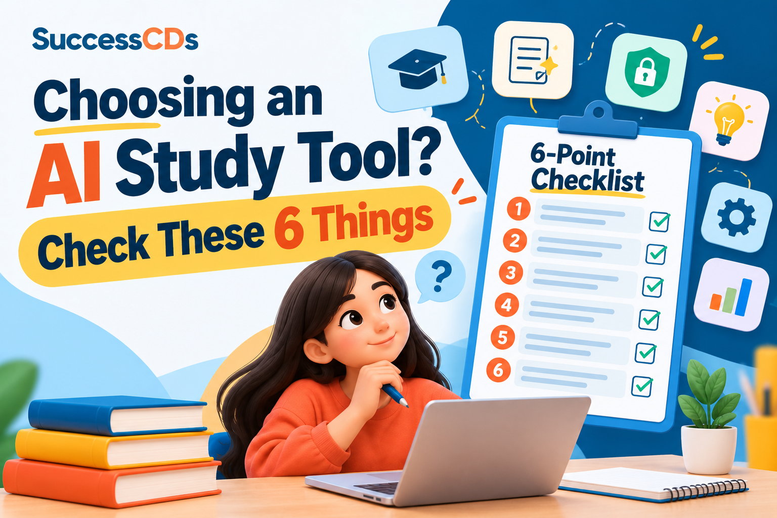 Choosing an AI Study Tool_ 6-Point Checklist