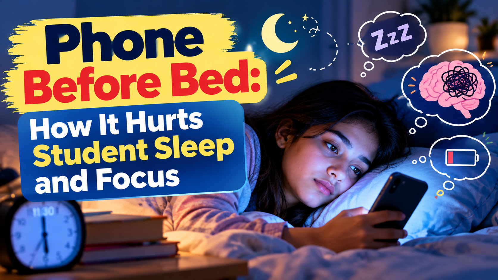 Phone Before Bed_ Sleep and Focus